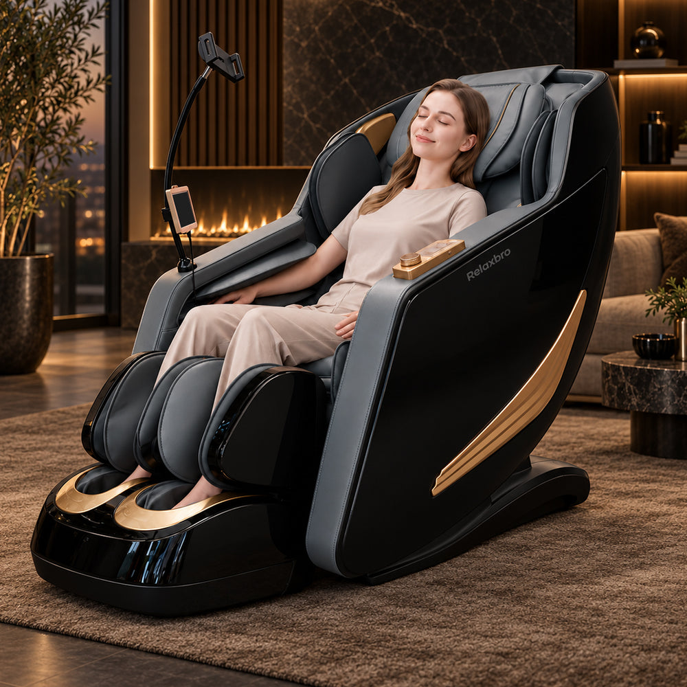 Relaxbro MX650 按摩椅 | 熱敷療法 · 身體掃描