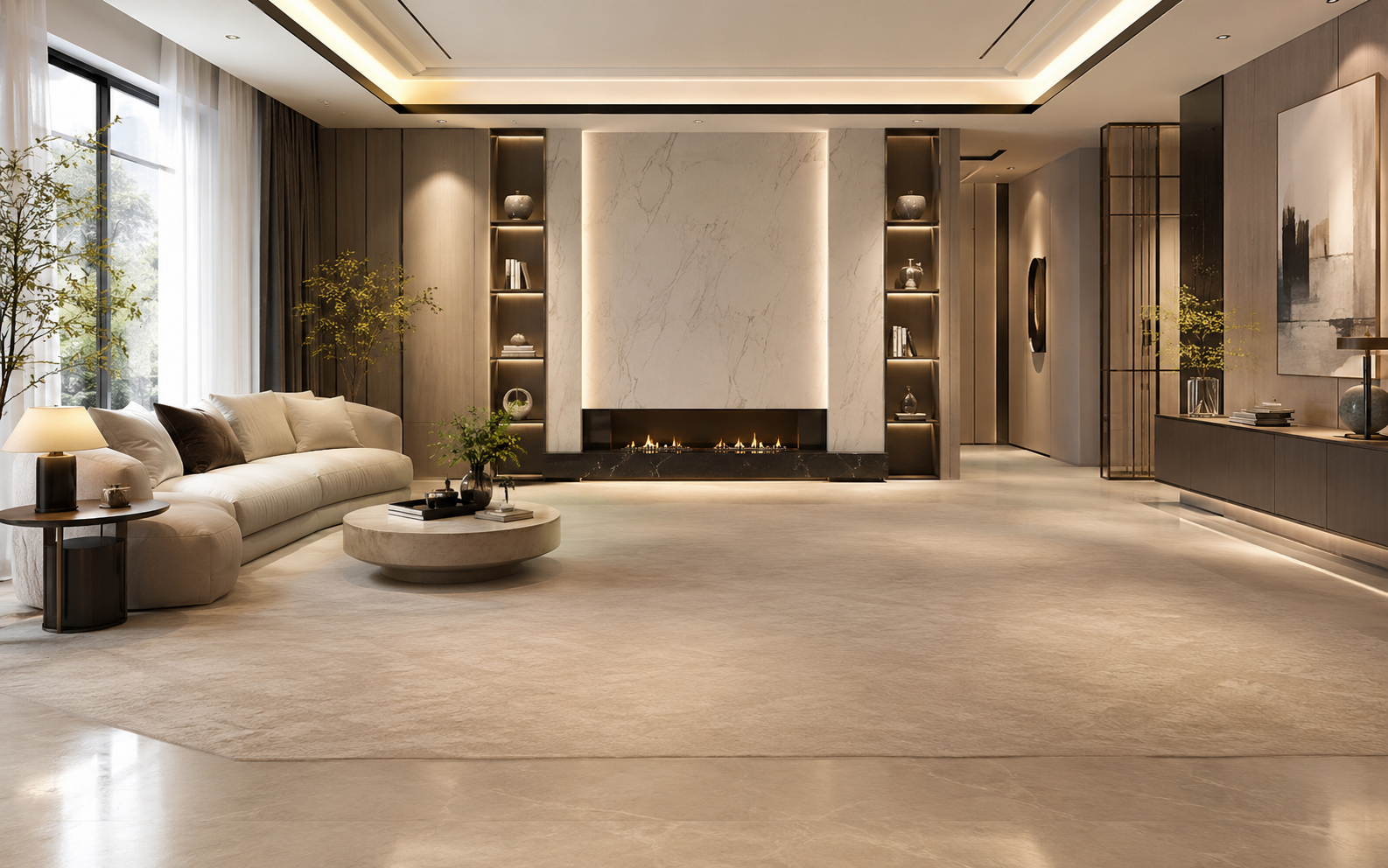 Living room AR preview