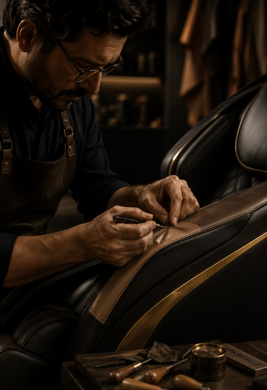 Relaxbro hand finishing process