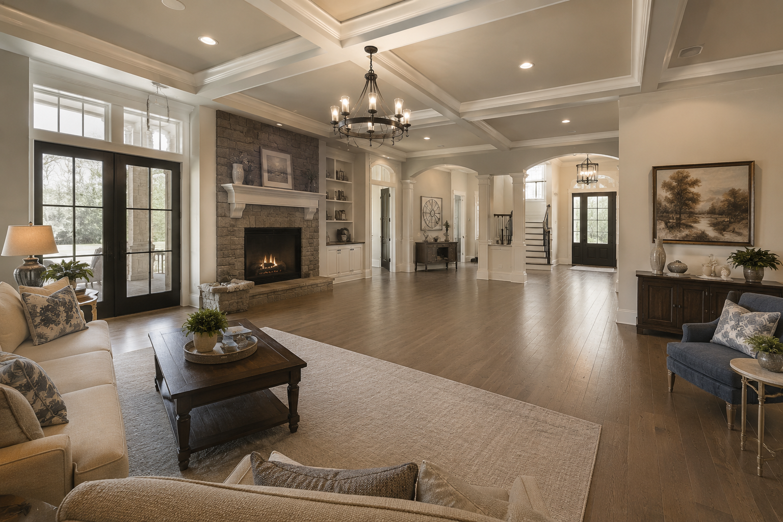 Living room background